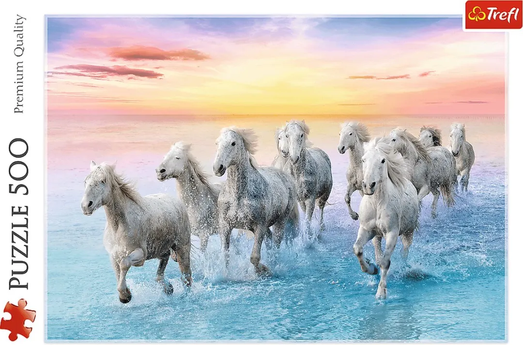 Trefl Paarden in galop Puzzel 500 Stuks