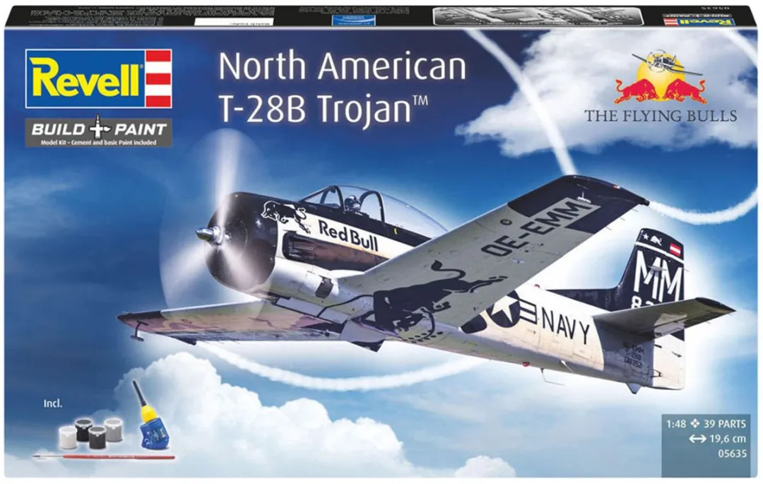 Revell 05635 Modelbouwpakket T-28B Trojan Flying Bulls 1:48