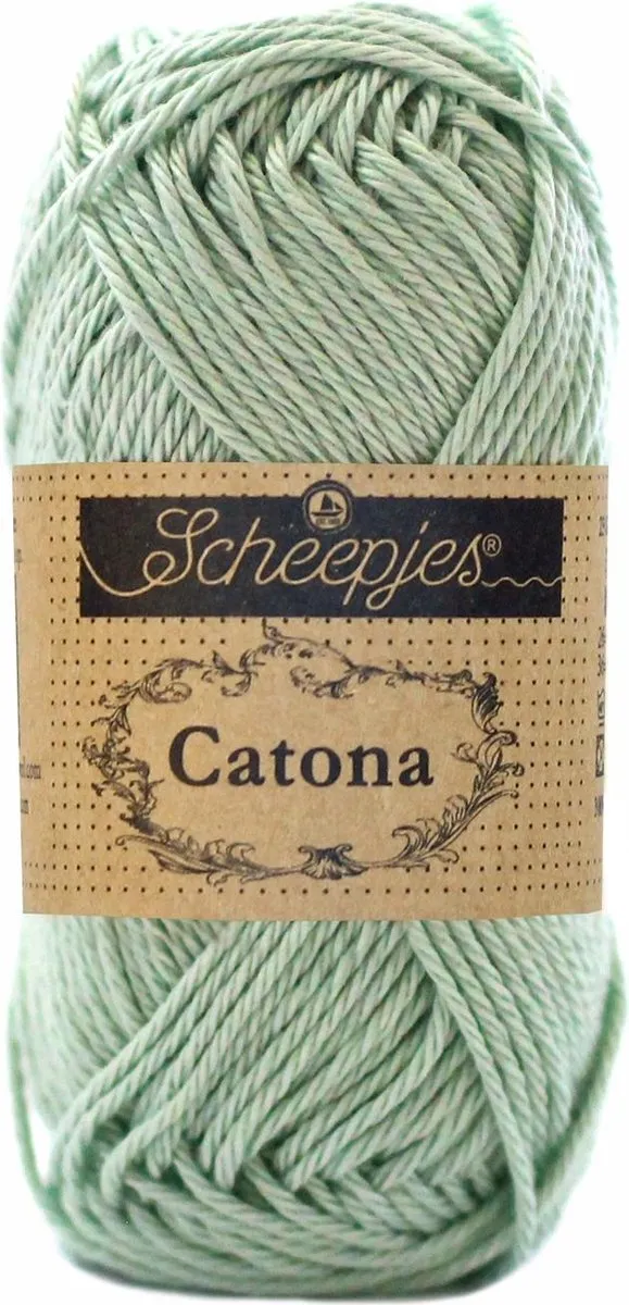 Scheepjes Catona Wol 10g - 402 Silver Green