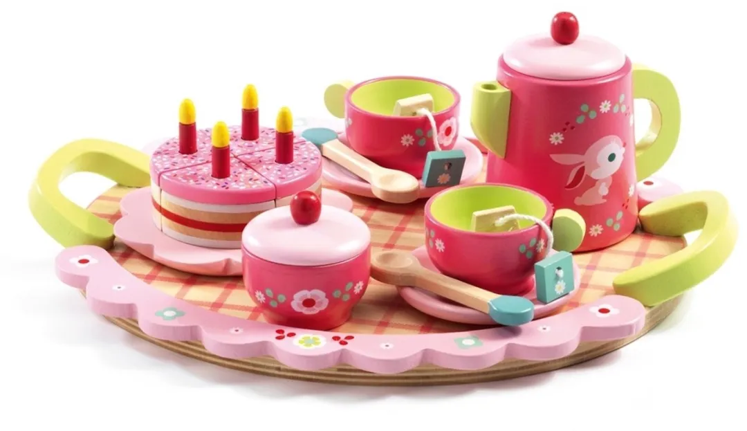 Djeco Houten Theeservies Lili Rose