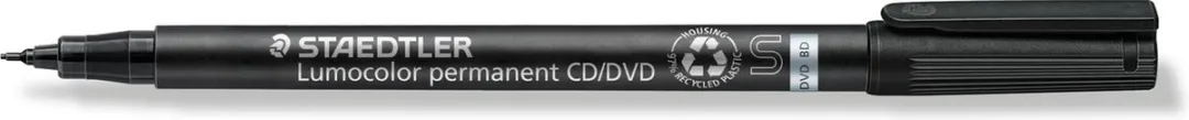 STAEDTLER Lumocolor CD/DVD Marker - 10 Stuks - Transparant