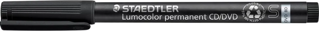 STAEDTLER Lumocolor CD/DVD Marker - 10 Stuks - Transparant