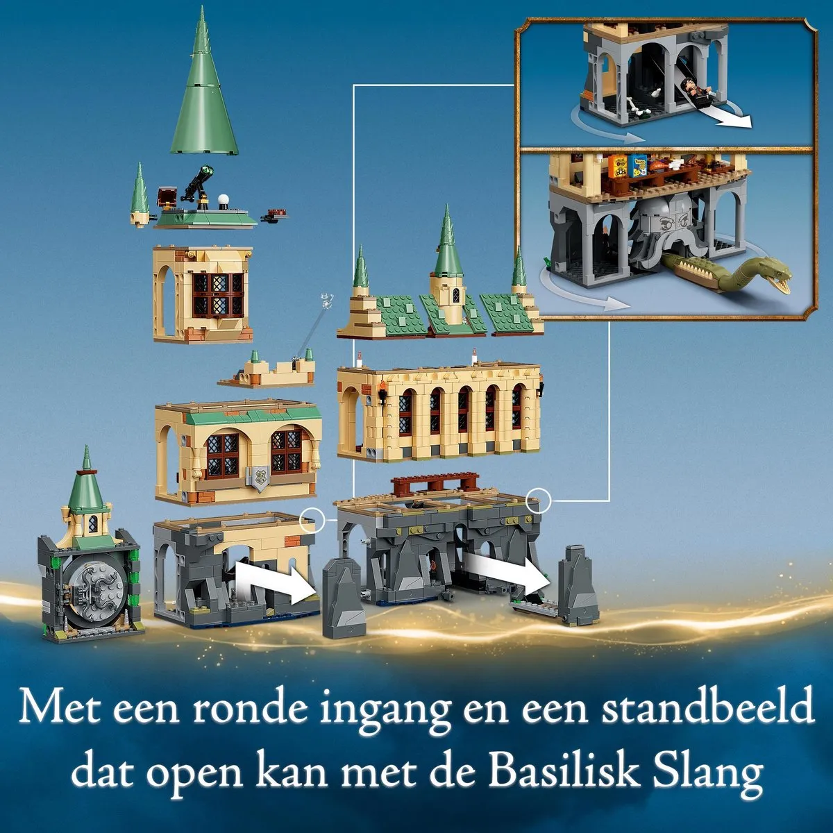 LEGO Harry Potter Zweinstein Geheime Kamer 76389 - 1176 Stukken - afbeelding 6 van 6