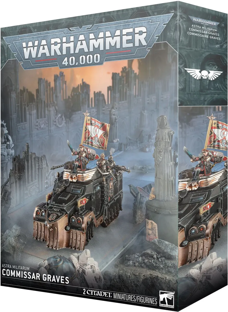 Games Workshop Astra Militarum Commissar Graves