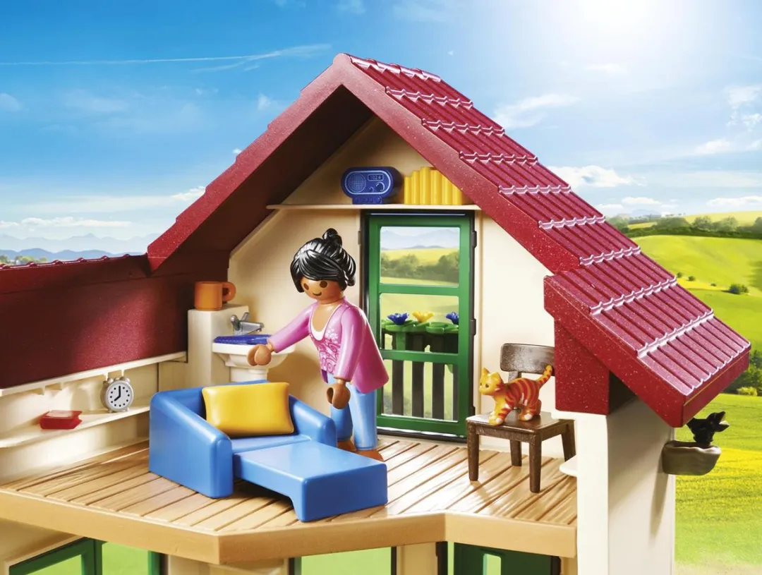 Playmobil Country Moderne Hoeve 70133 - Multicolor