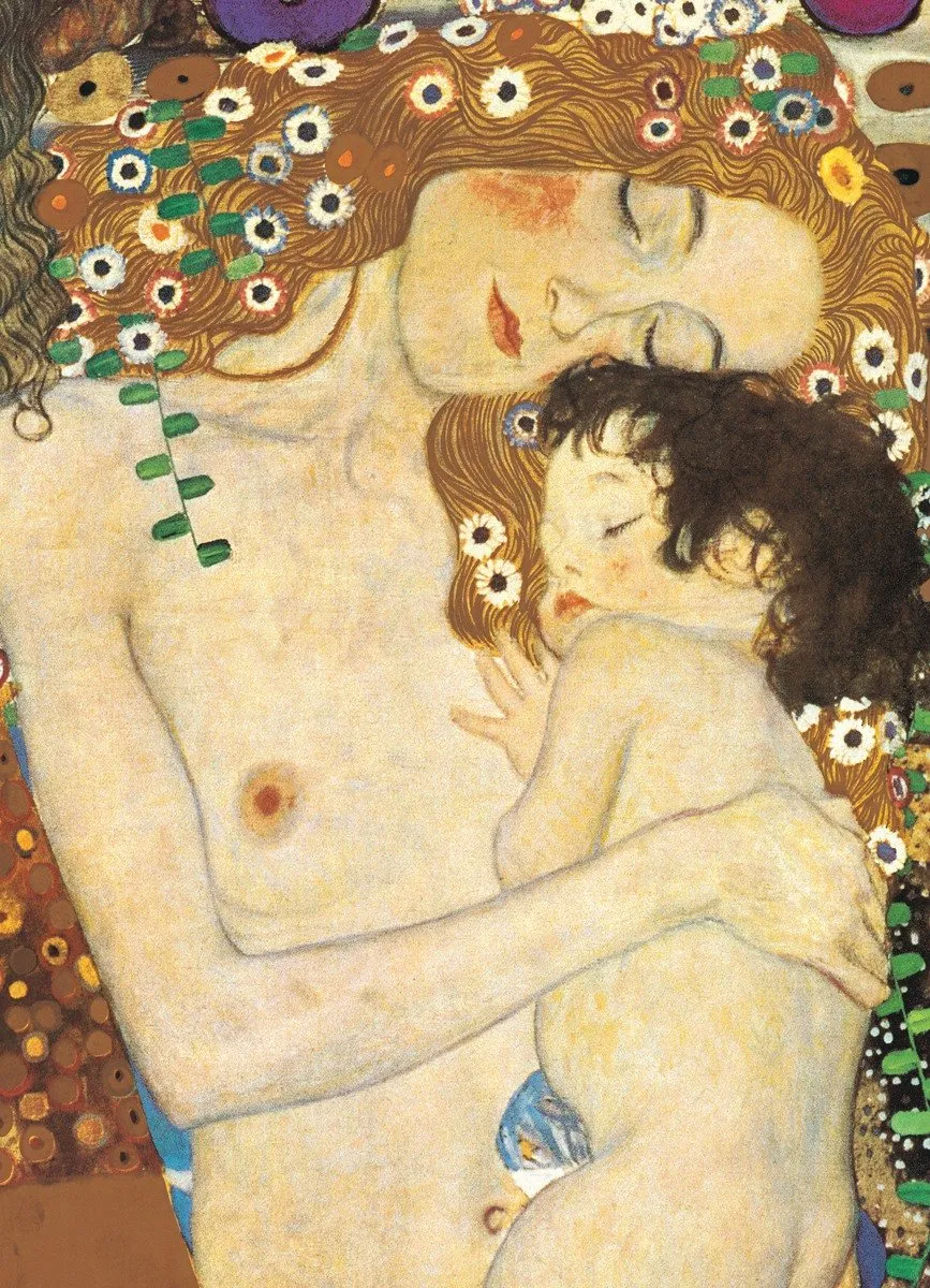 Eurographics Moeder en Kind Gustav Klimt Legpuzzel 1000 Stuks - Fine Art