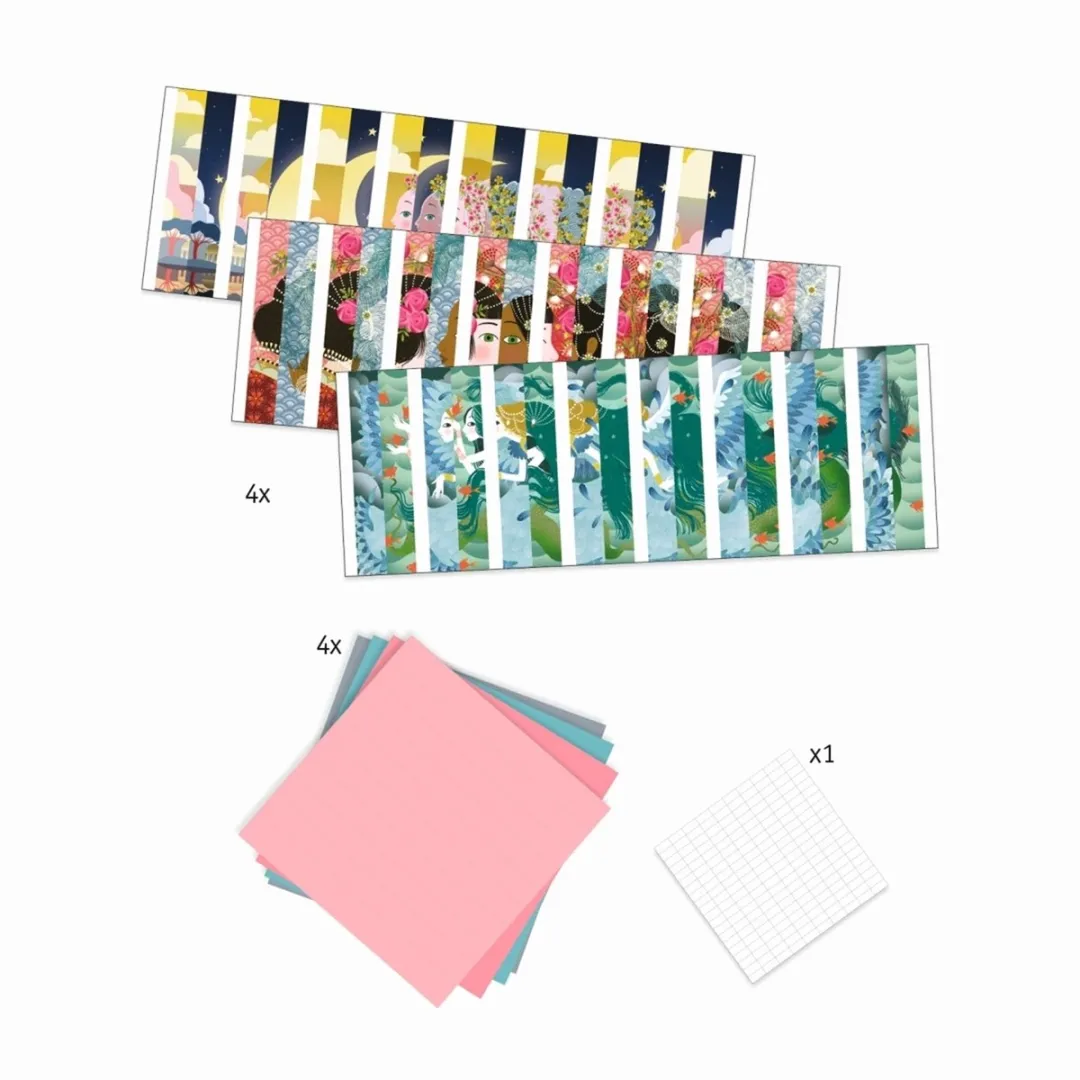 Djeco Lovely Queens Creatief Pakket - Multicolor
