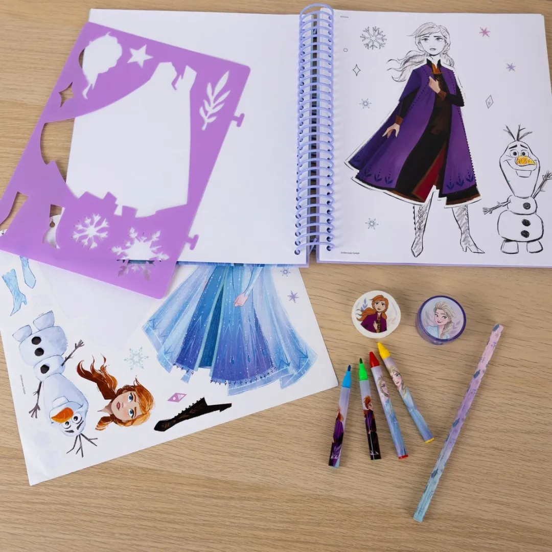Disney Frozen Kleurset - Stickers & Stiften