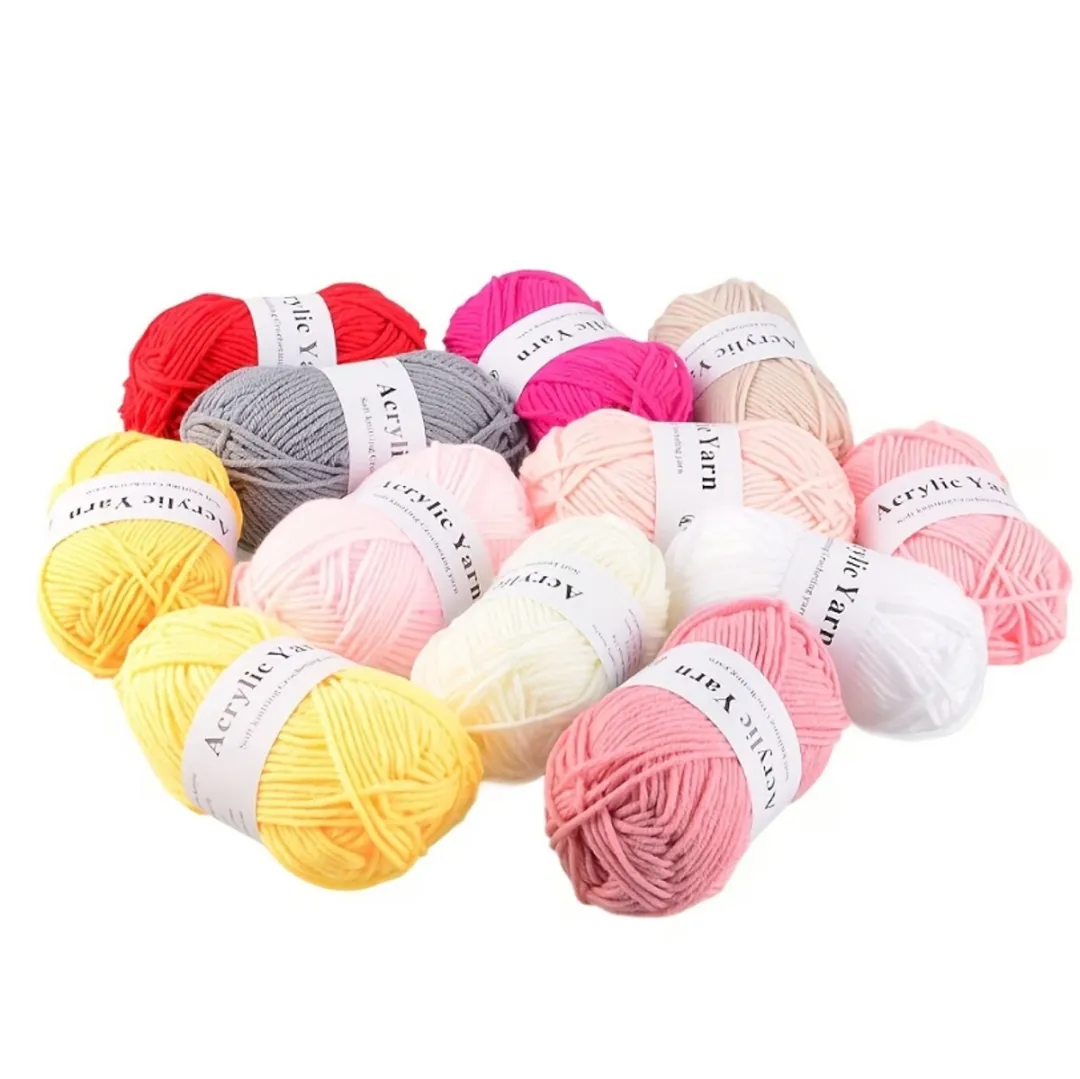 NuveX Haakgaren Set 12 Stuks Multicolor