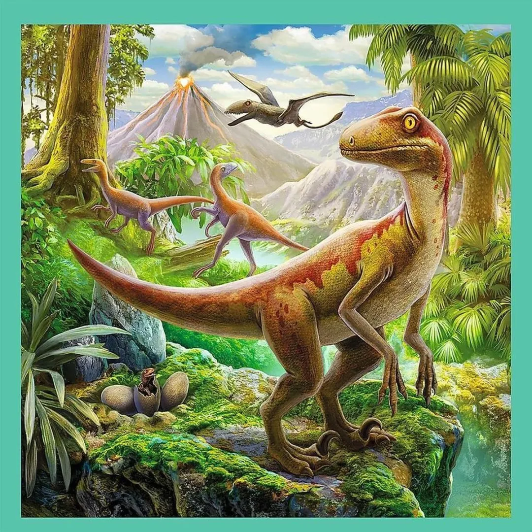 Trefl 3in1 Puzzel Dino's