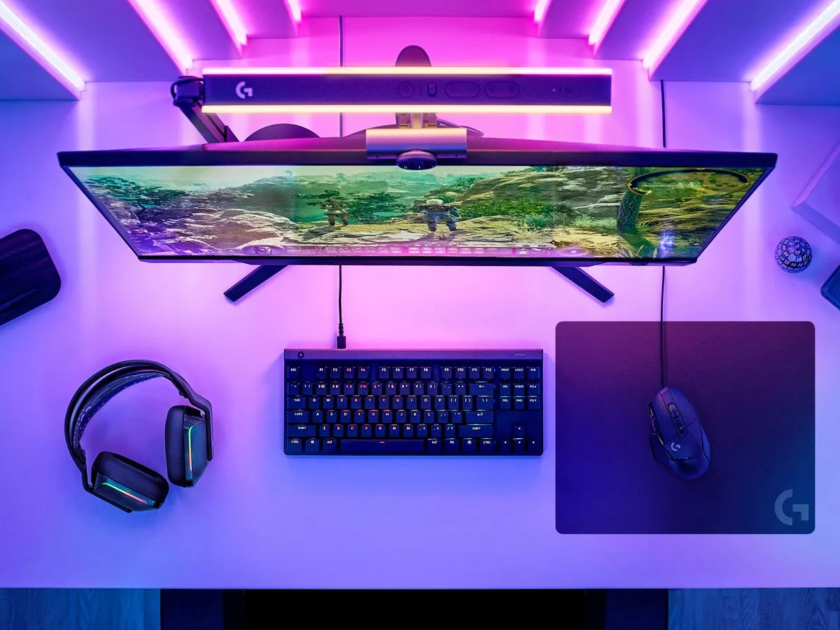 Logitech G G240 Stoffen Gaming Muismat 340x280mm - Zwart