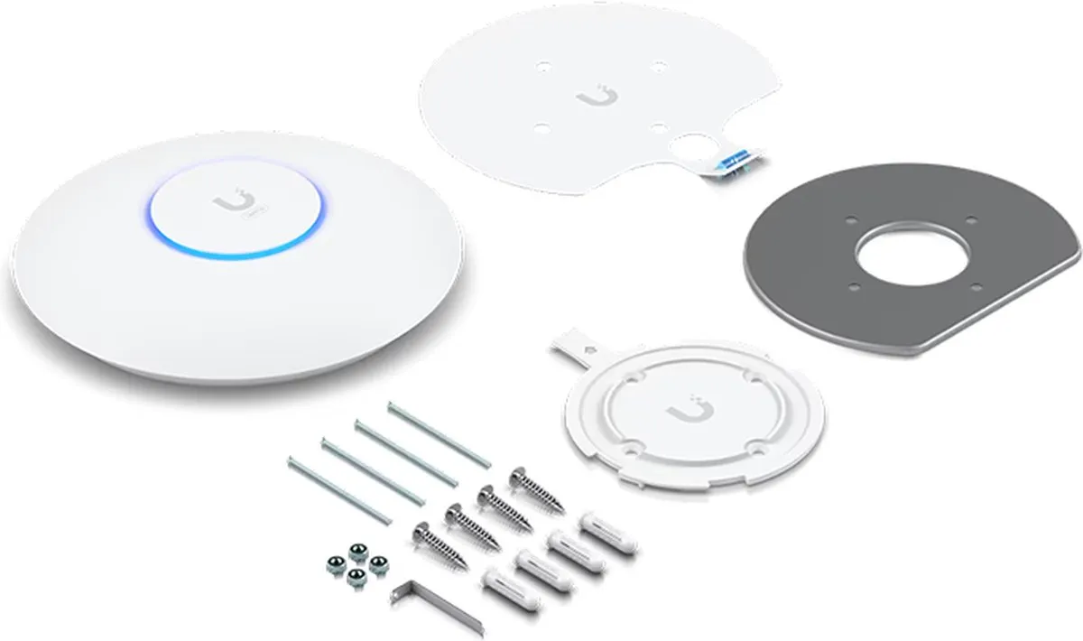 Ubiquiti UniFi U6+ U6+-PoE-af Accesspoint - Wit - afbeelding 6 van 6