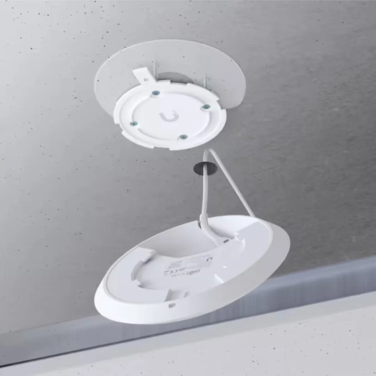 Ubiquiti UniFi U6+ U6+-PoE-af Accesspoint - Wit