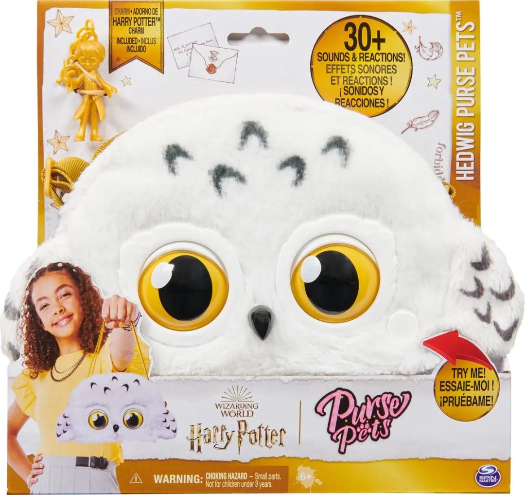 Harry Potter Purse Pets Hedwig Interactieve Tas & Knuffel