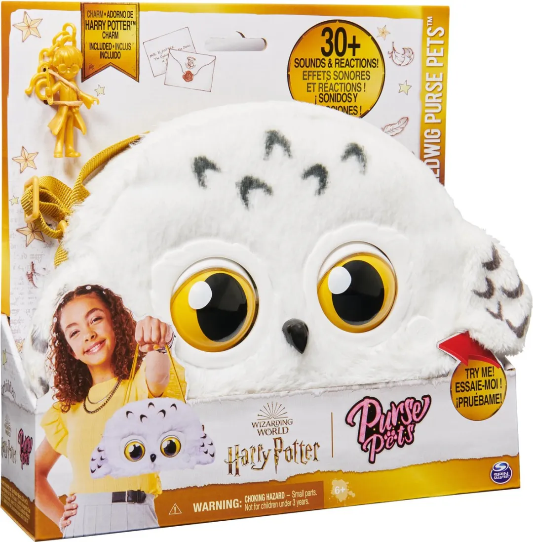 Harry Potter Purse Pets Hedwig Interactieve Tas & Knuffel - Met muziek