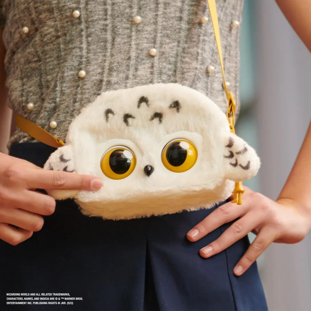 Harry Potter Purse Pets Hedwig Interactieve Tas & Knuffel - Met muziek - afbeelding 6 van 6