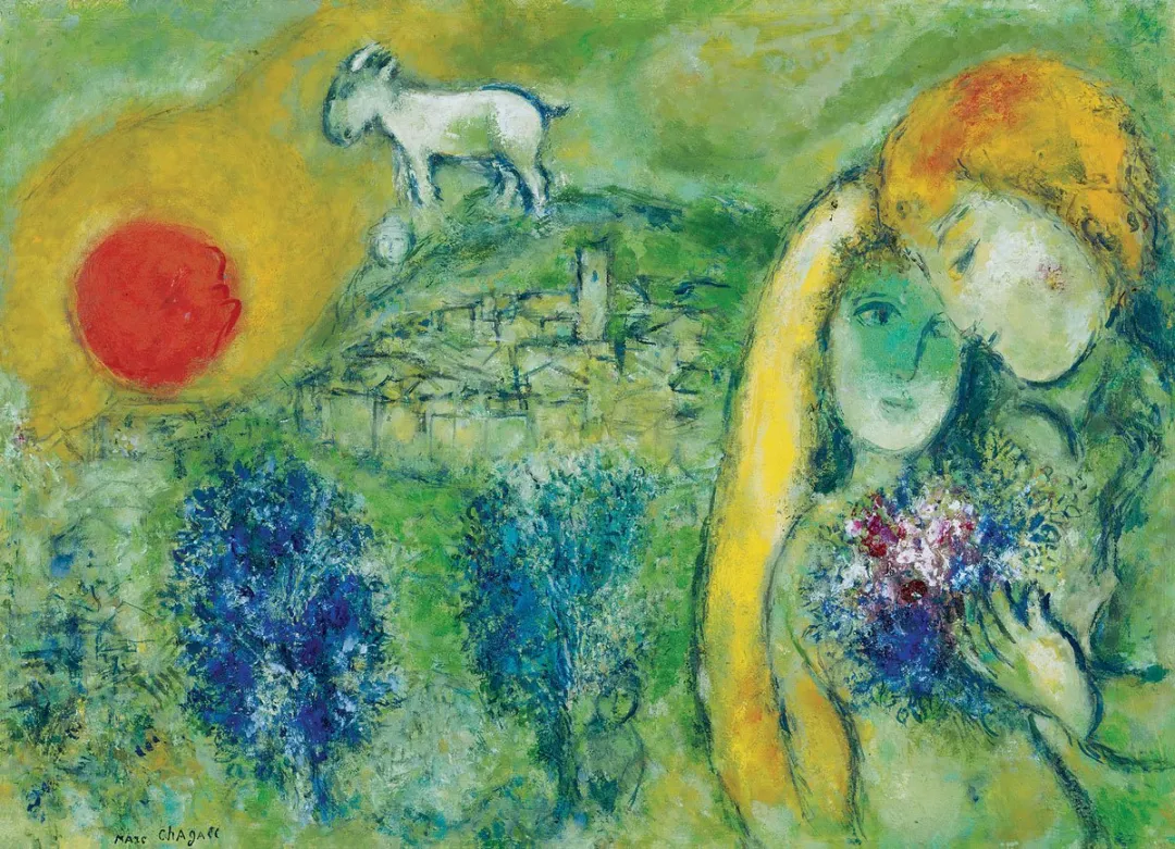 Eurographics De Geliefden van Venetië Marc Chagall Legpuzzel 1000 Stuks - 68x48cm