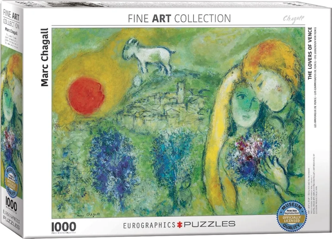 Eurographics De Geliefden van Venetië Marc Chagall Legpuzzel 1000 Stuks