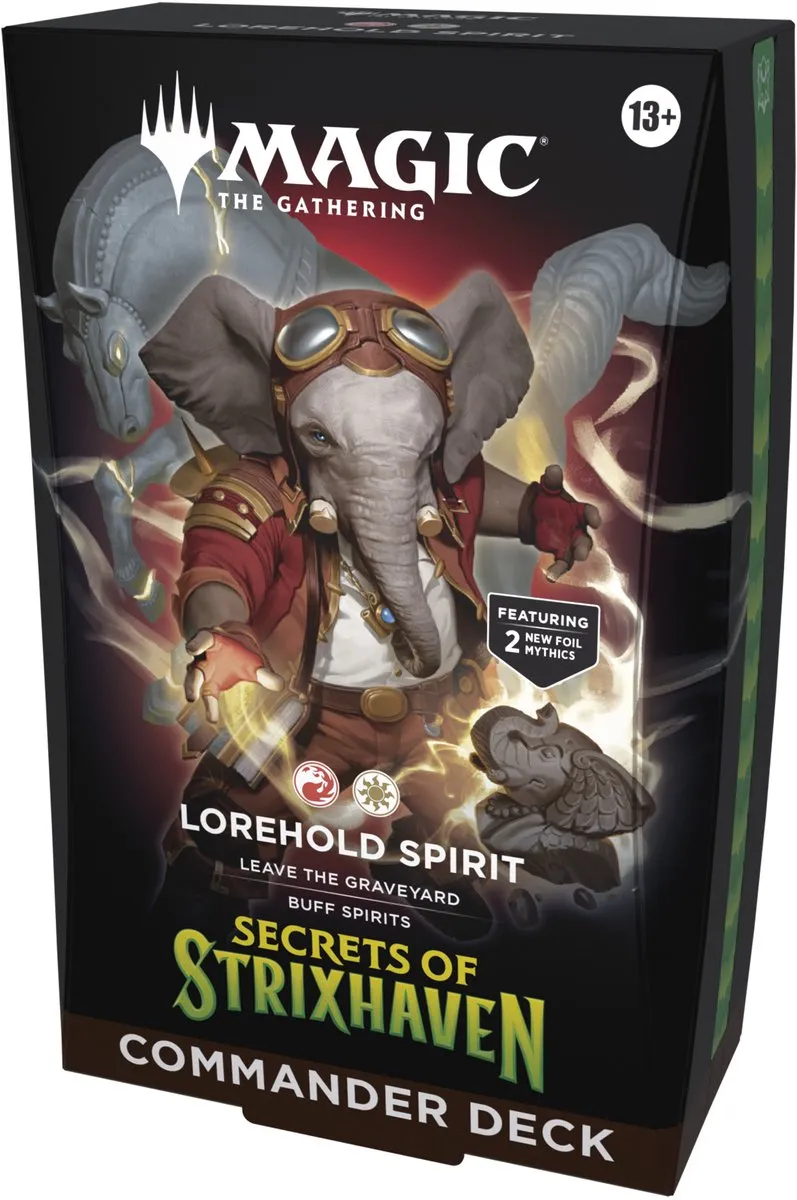Magic The Gathering Secrets of Strixhaven Lorehold Spirit Commander Deck