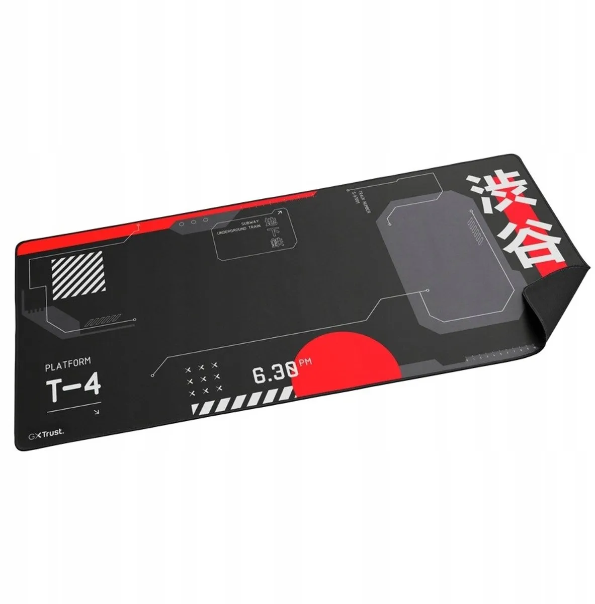 Trust GXT 759 XXL Gaming Muismat 90x40cm - Rood/Zwart