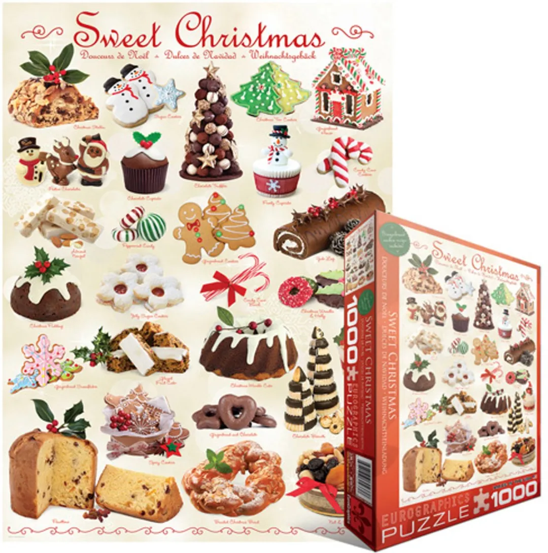 Eurographics Zoete Kerst Legpuzzel 1000 Stuks - Meerkleurig