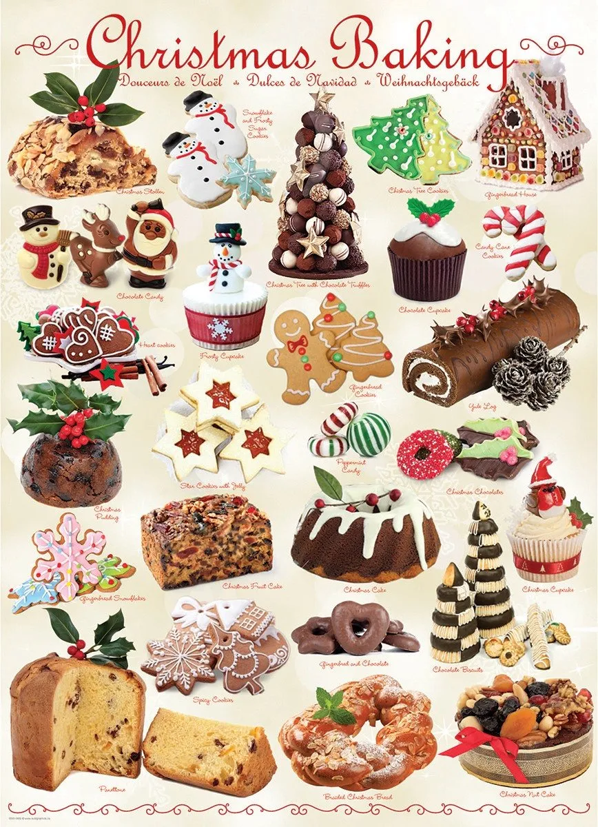 Eurographics Zoete Kerst Legpuzzel 1000 Stuks