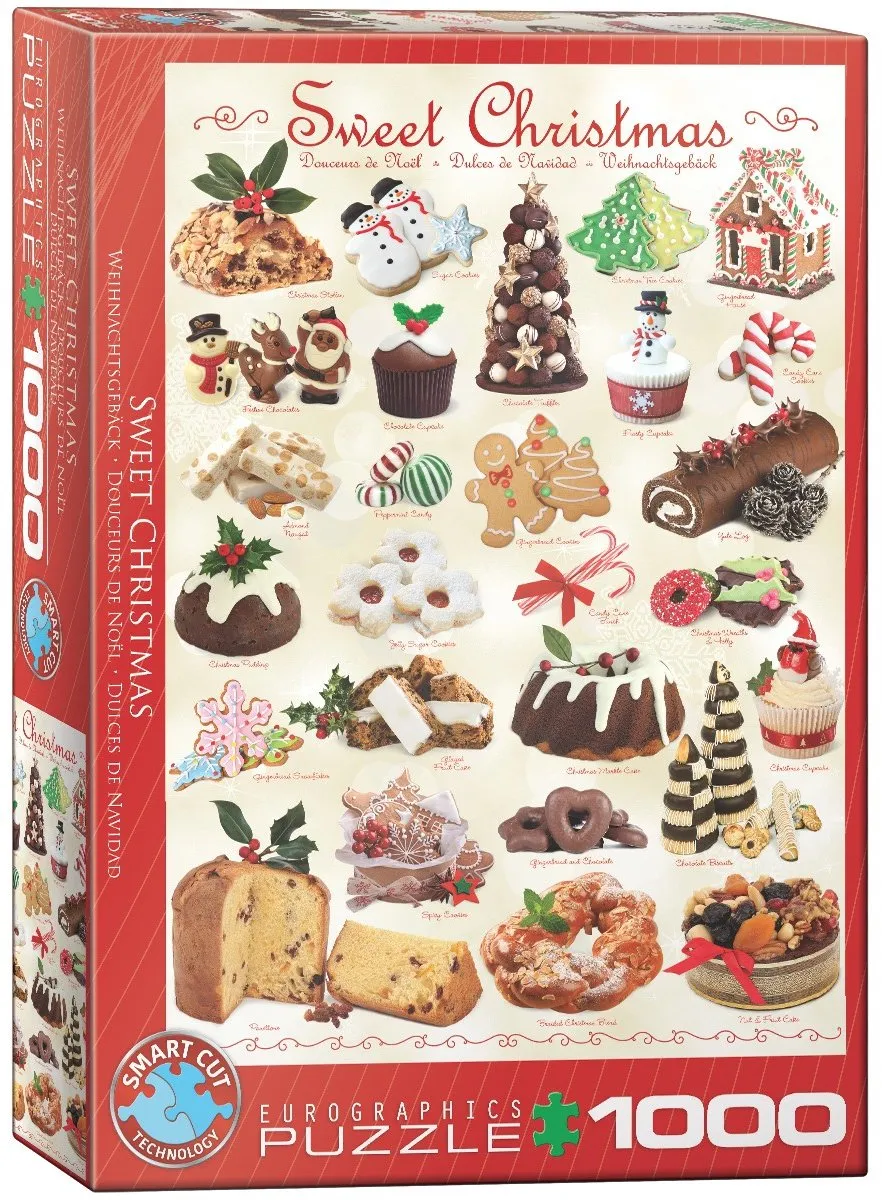 Eurographics Zoete Kerst Legpuzzel 1000 Stuks - Meerkleurig