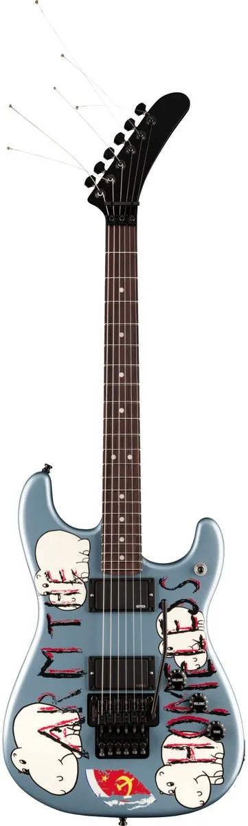 Fender Tom Morello "Arm the Homeless" ST-Style Elektrische Gitaar