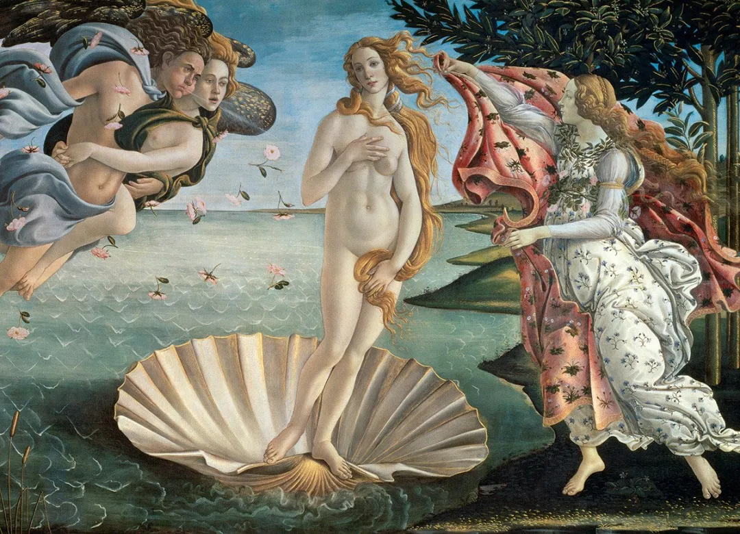 Eurographics De geboorte van Venus 1000 Stuks Fine Art Legpuzzel - Meerkleurig