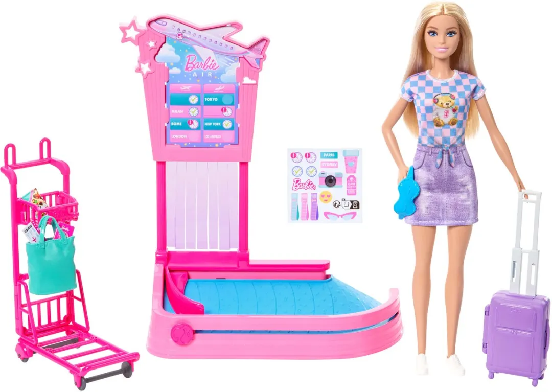 Barbie Malibu Reispop Speelset