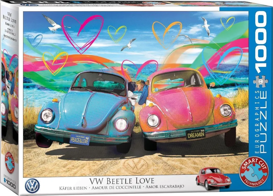 Eurographics Volkswagen Beetle Love Legpuzzel 1000 Stuks - MPN eu6000-5525