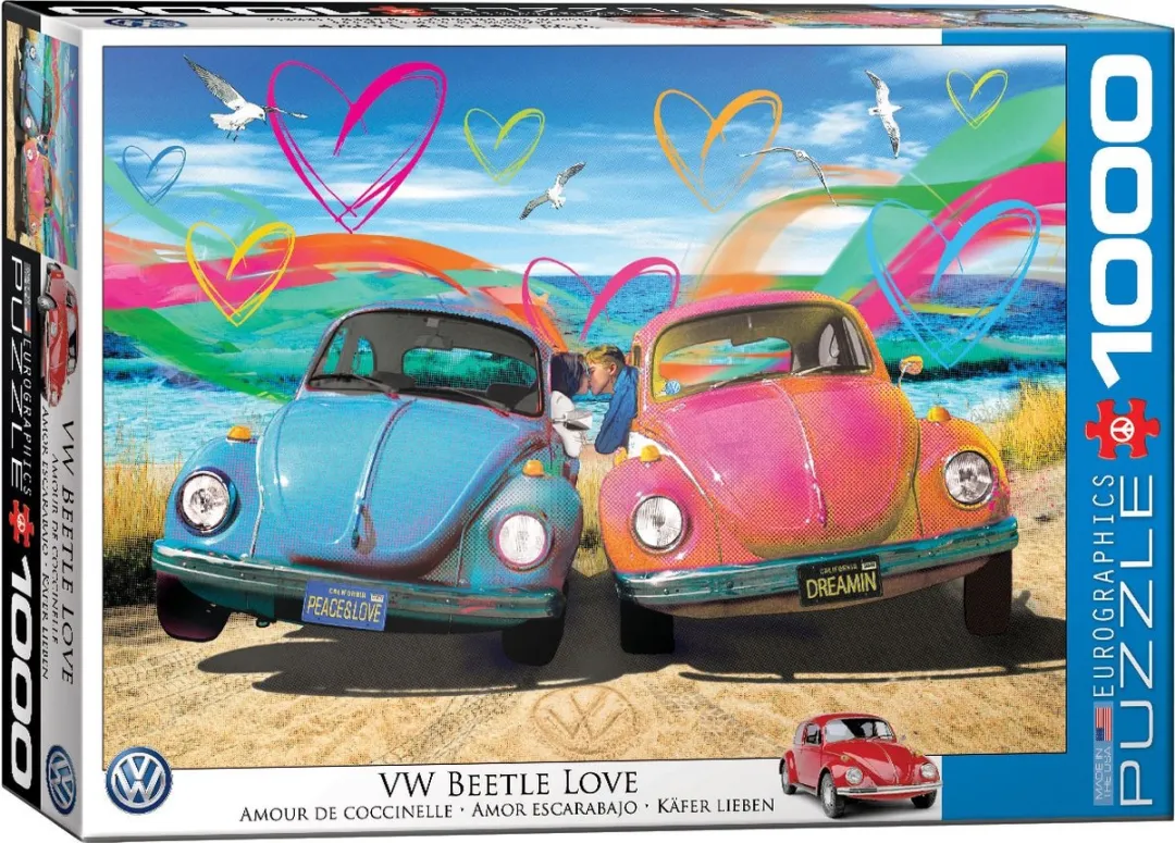 Eurographics Volkswagen Beetle Love Legpuzzel 1000 Stuks - MPN eu6000-5525