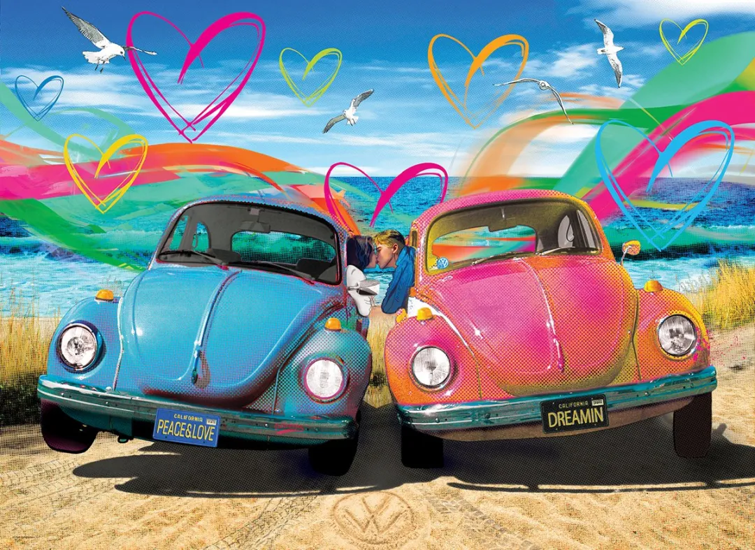 Eurographics Volkswagen Beetle Love Legpuzzel 1000 Stuks - MPN eu6000-5525