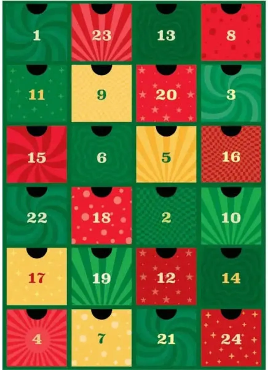 Eurographics Volkswagen Adventkalender Legpuzzel 24x50 Stuks - Meerkleurig