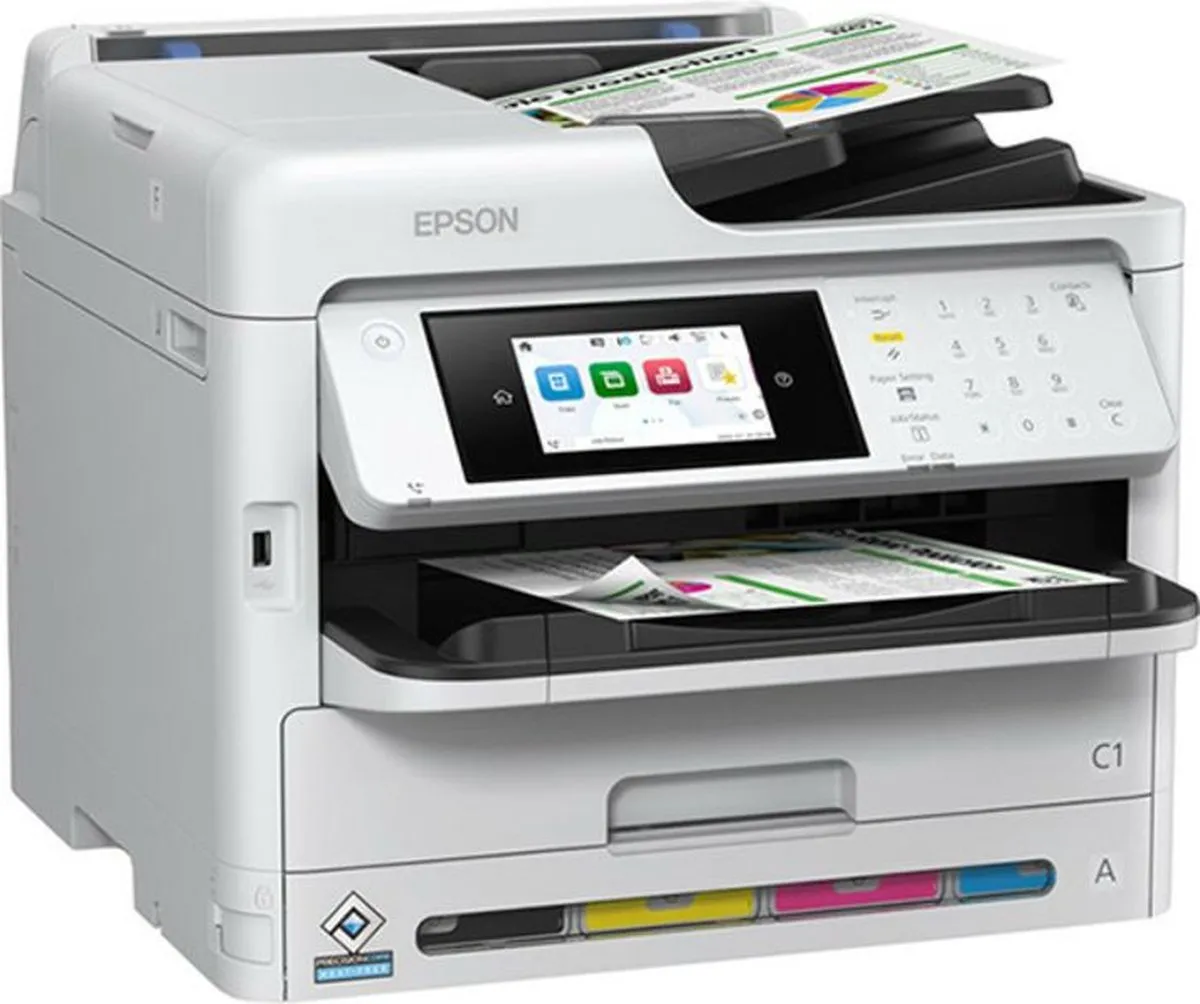 Epson WorkForce Pro WF-C5890DWF All-in-One Printer - Wit