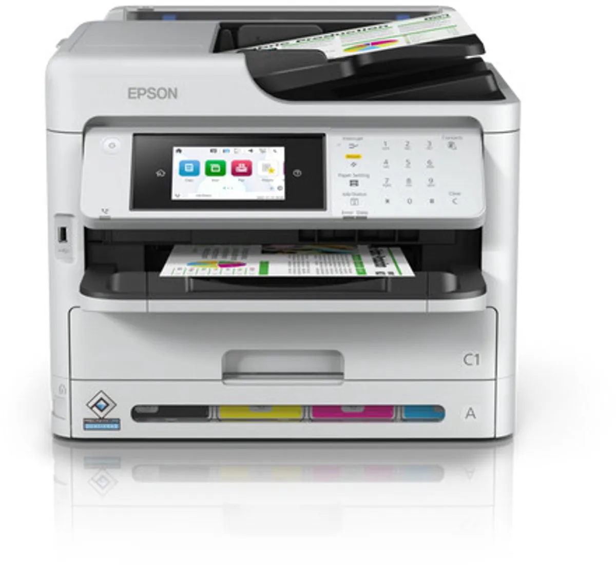 Epson WorkForce Pro WF-C5890DWF All-in-One Printer - Wit