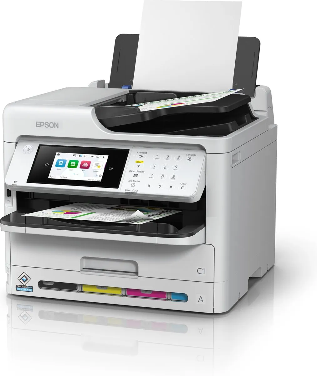 Epson WorkForce Pro WF-C5890DWF All-in-One Printer - Wit
