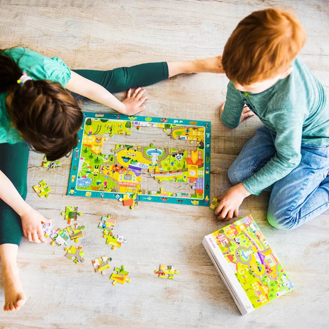 Dodo Toys Zoek Puzzel 5+ 300135 - 80 Stuks - City Life