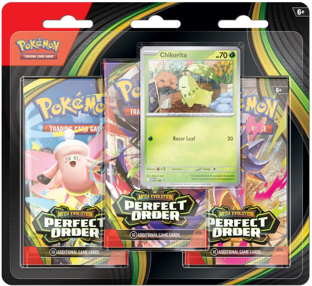 Pokémon ME03 Perfect Order 3 Booster Blisters