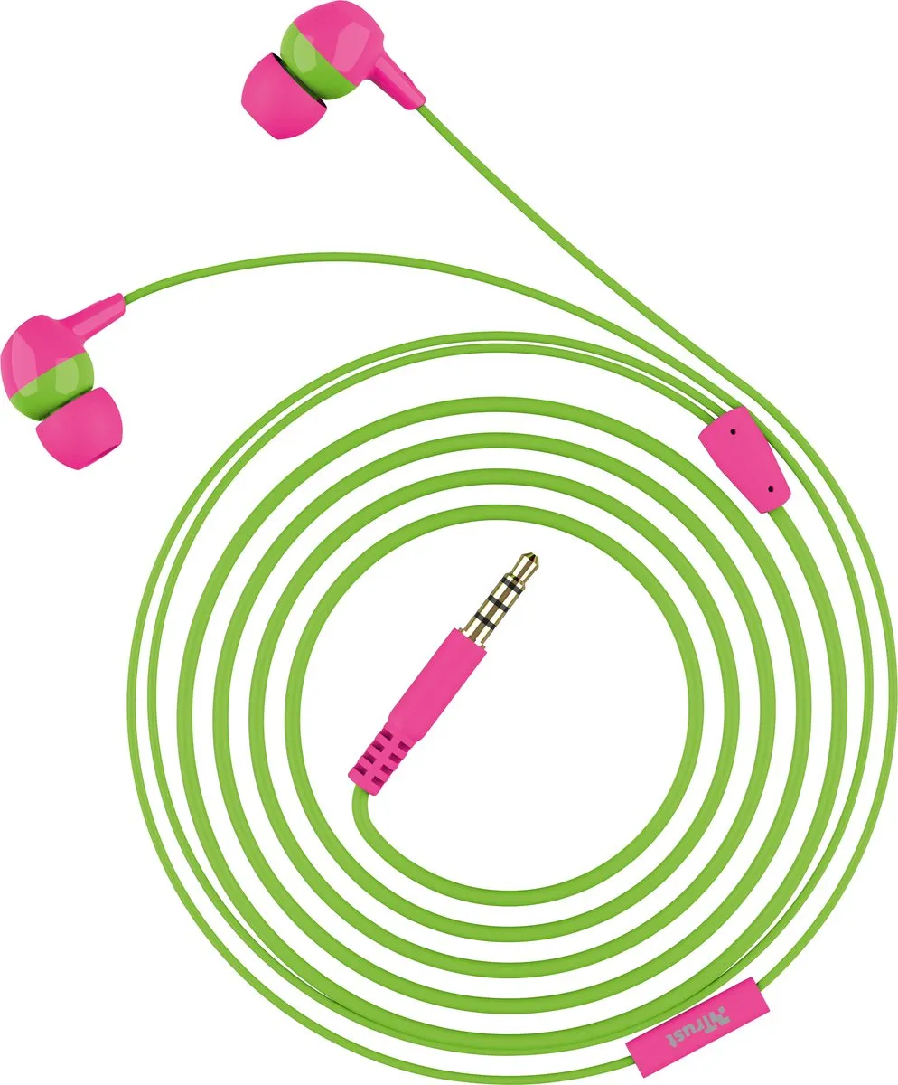 Trust Buddi Buddi Kids Kinder Koptelefoon - Roze