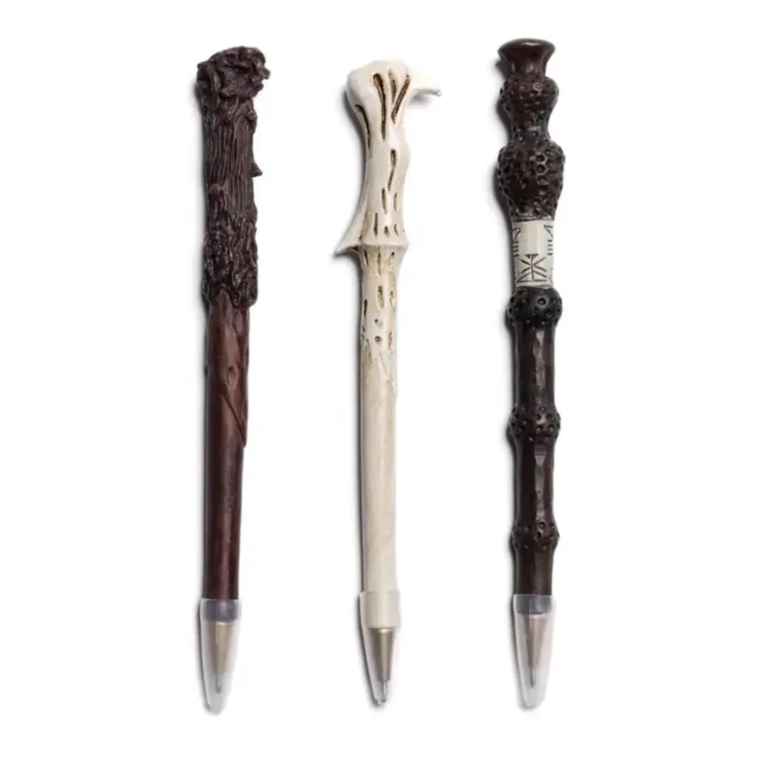 Harry Potter Wand Pen Collection - 3 Stuks