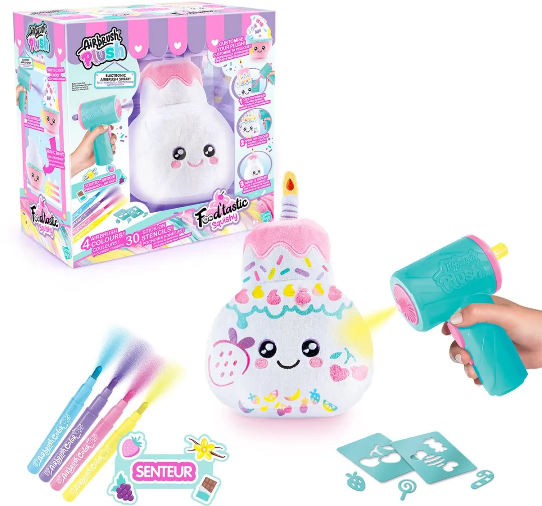 Canal Toys Airbrush Pluche - Roze/Wit
