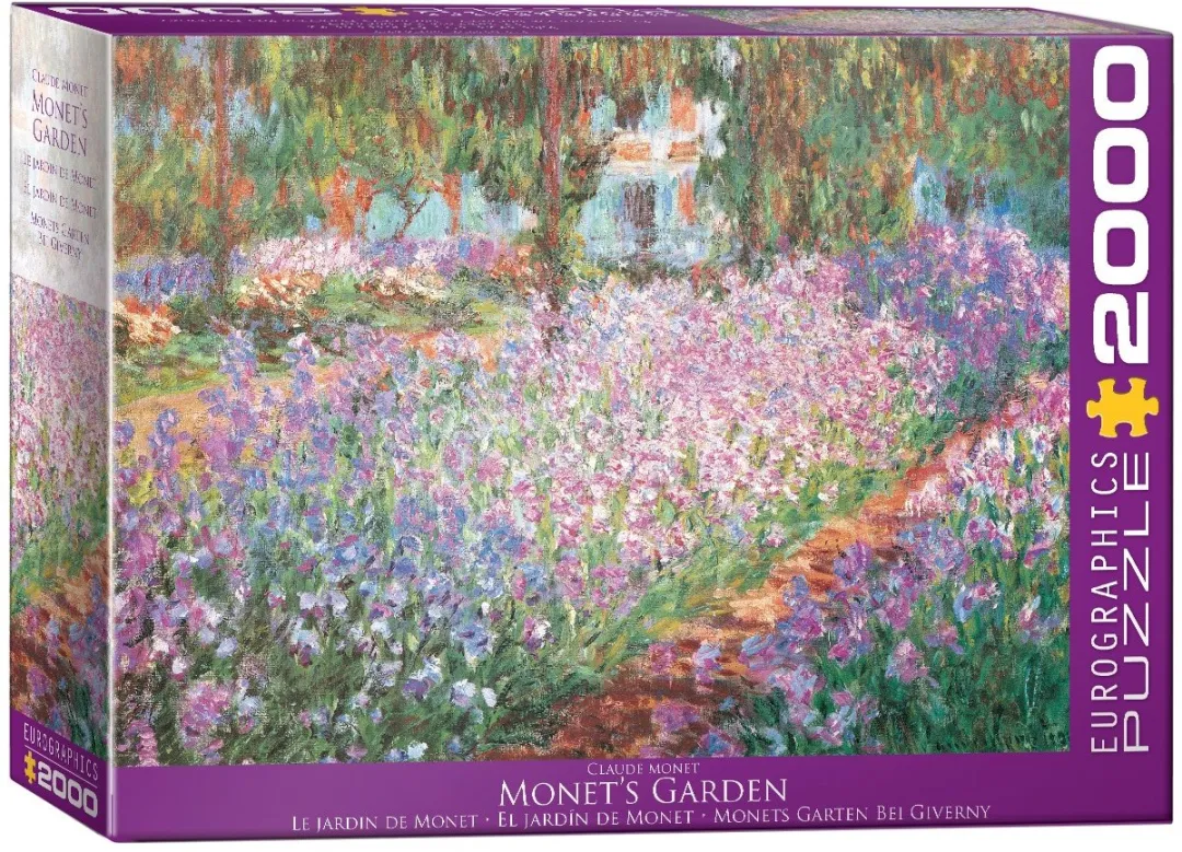 Eurographics Monet - De Tuin van Monet in Giverny Legpuzzel 2000 Stuks