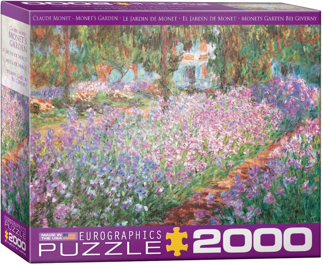 Eurographics Monet - De Tuin van Monet in Giverny Legpuzzel 2000 Stuks