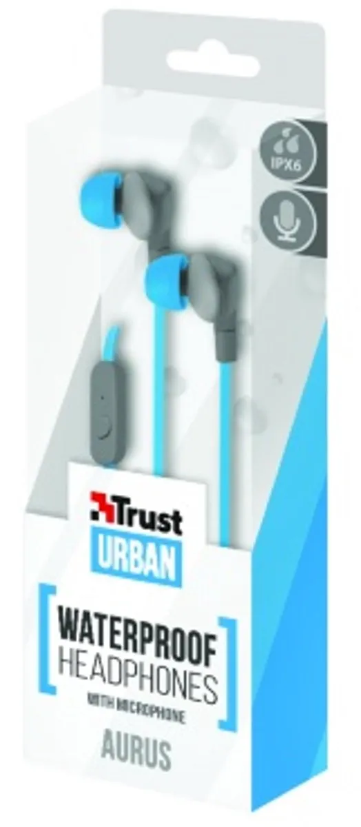 Trust Aurus 20837 In-ear Headphones - Blauw - afbeelding 6 van 6