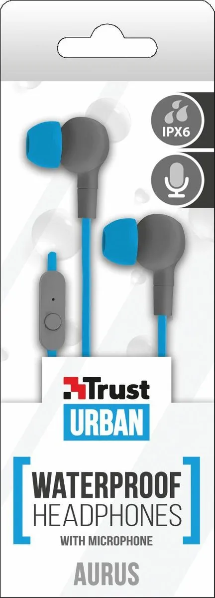 Trust Aurus 20837 In-ear Headphones - Blauw