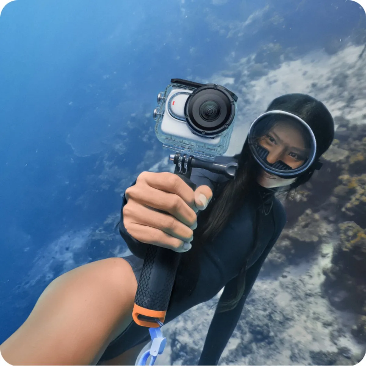 Insta360 GO3/GO 3S Dive Case - Transparant