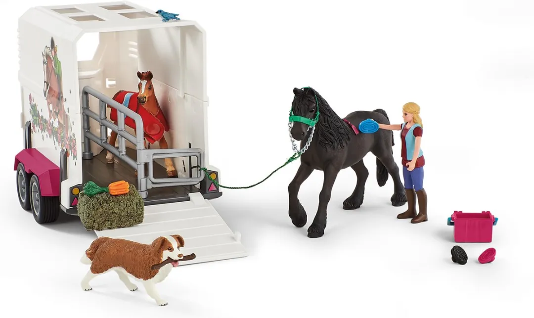 Schleich Reis naar de Paddock 72148 - Speelset
