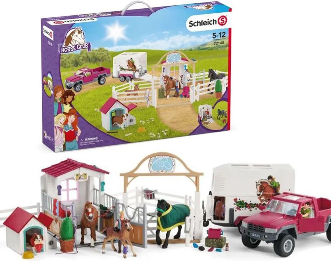 Schleich Reis naar de Paddock 72148 - Speelset - afbeelding 6 van 6