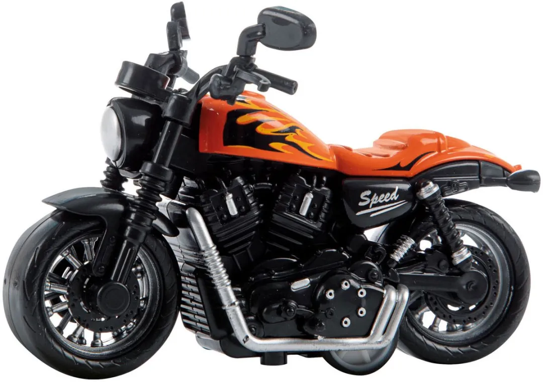 Vehicool Pull Back Motor Chopper 23963Z - Multikleur